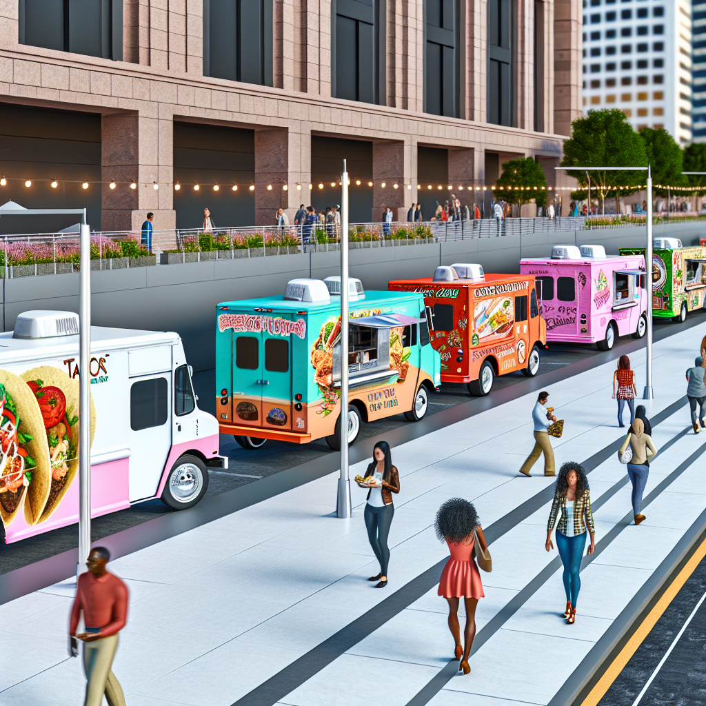 Diverse Food Trucks