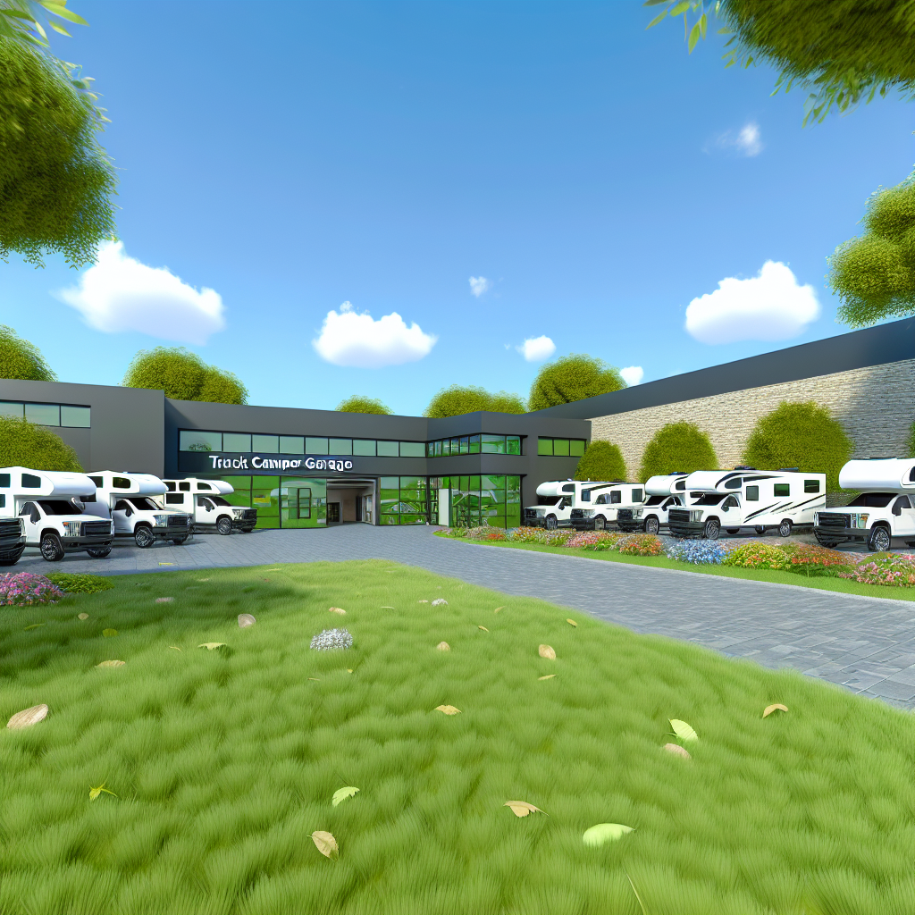 Truck Camper Garage Showroom