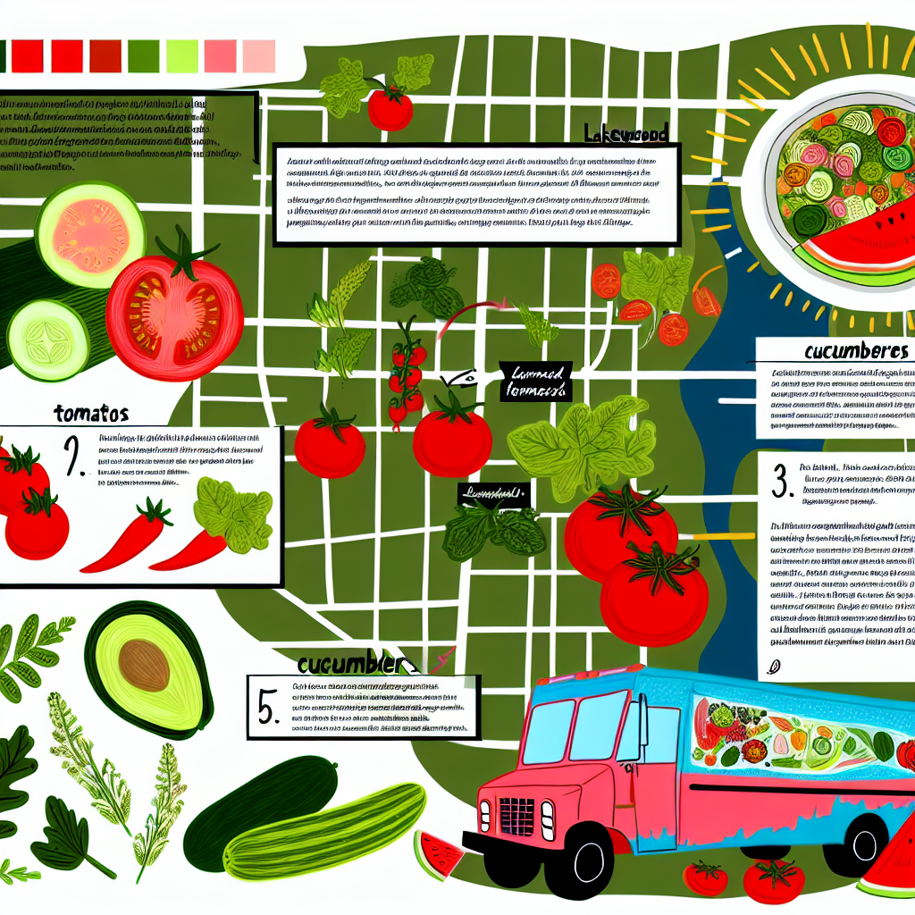 Summer Ingredients Infographic