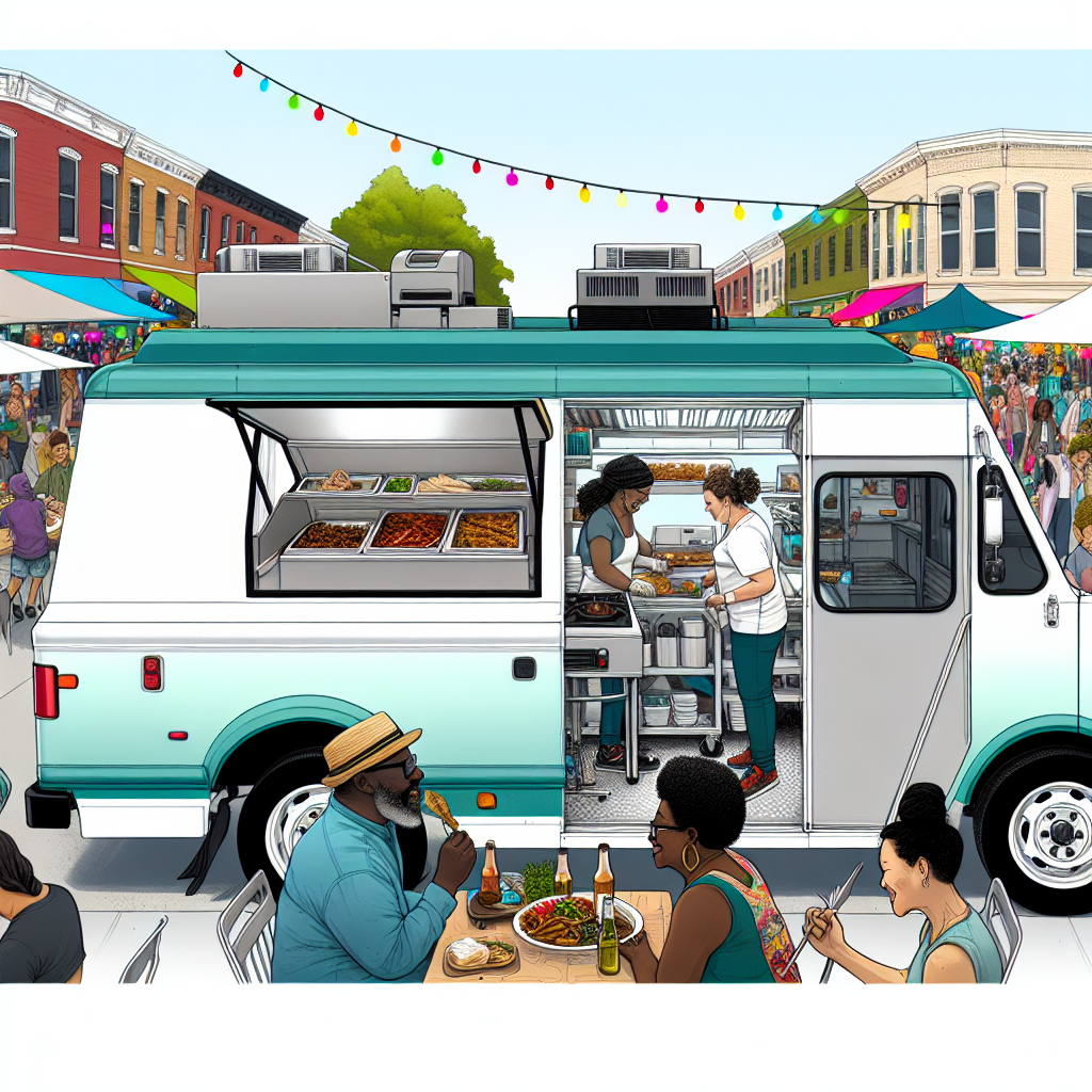 Step Van in Food Truck Context