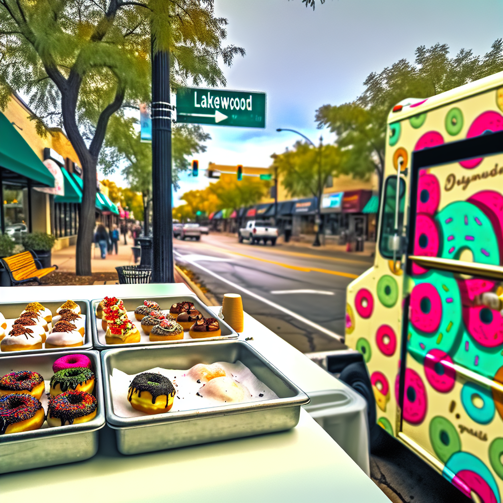 Artisanal Donuts from Lakewood Food Truck