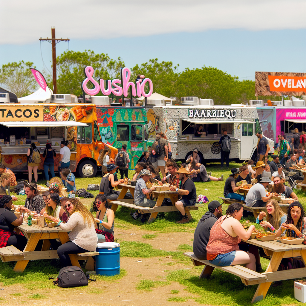 Food Truck Offerings at Overland Expo