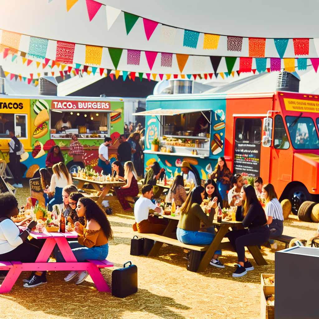 Food Trucks at a Festival