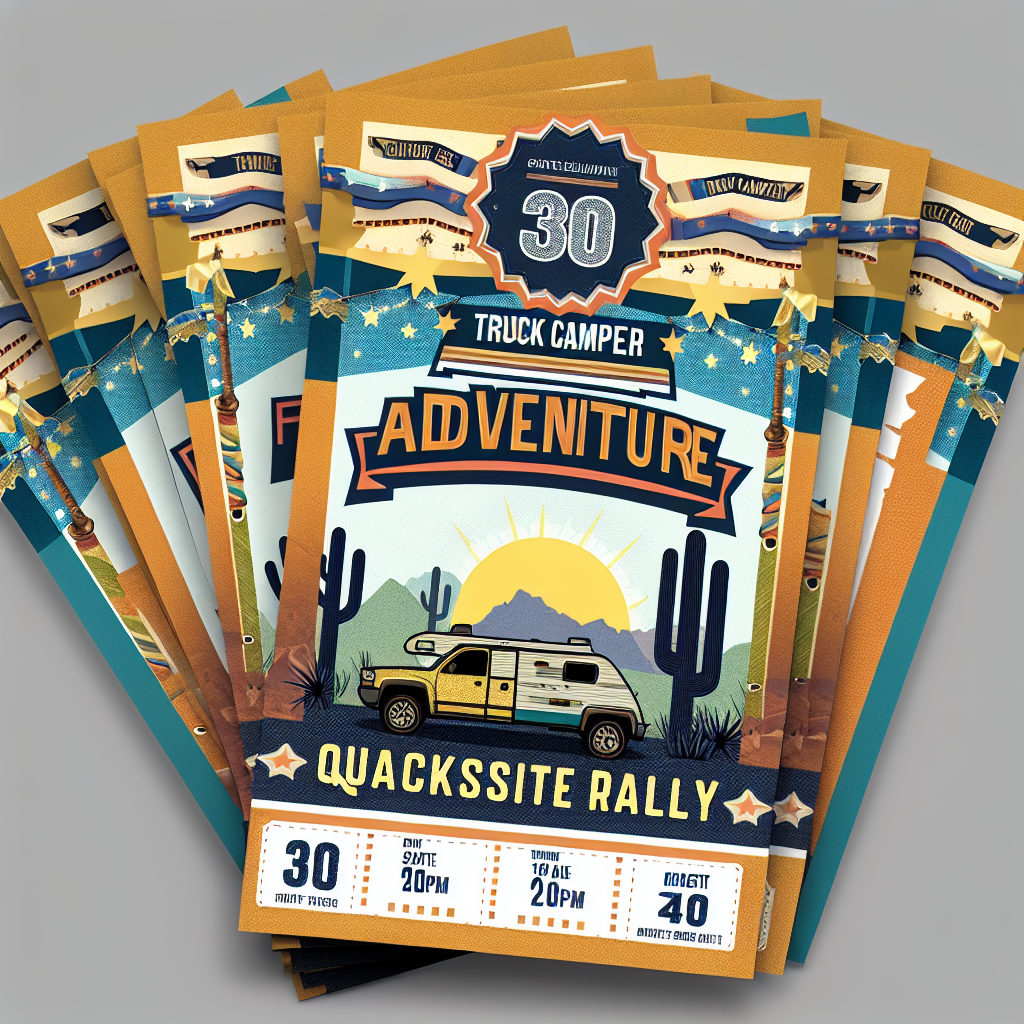 Mock Ticket Quartzsite Rally