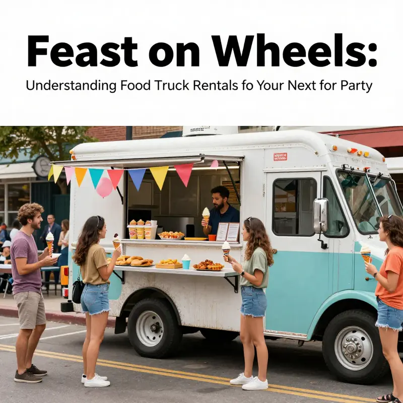 A basic mobile food cart offering snacks at a joyful party.