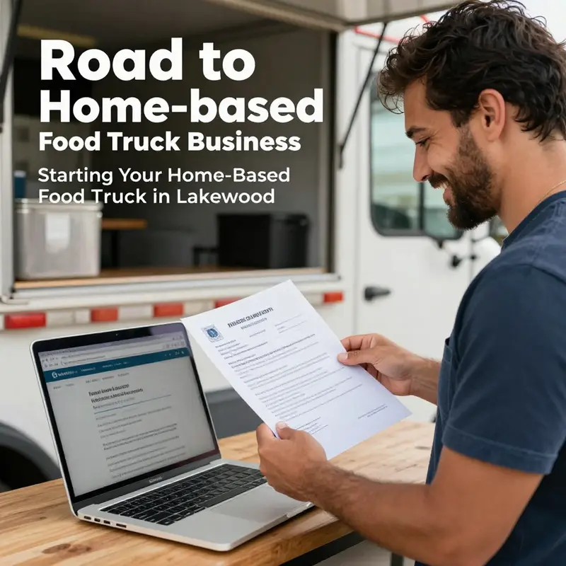 A creative workspace where food truck dreams are being mapped out.