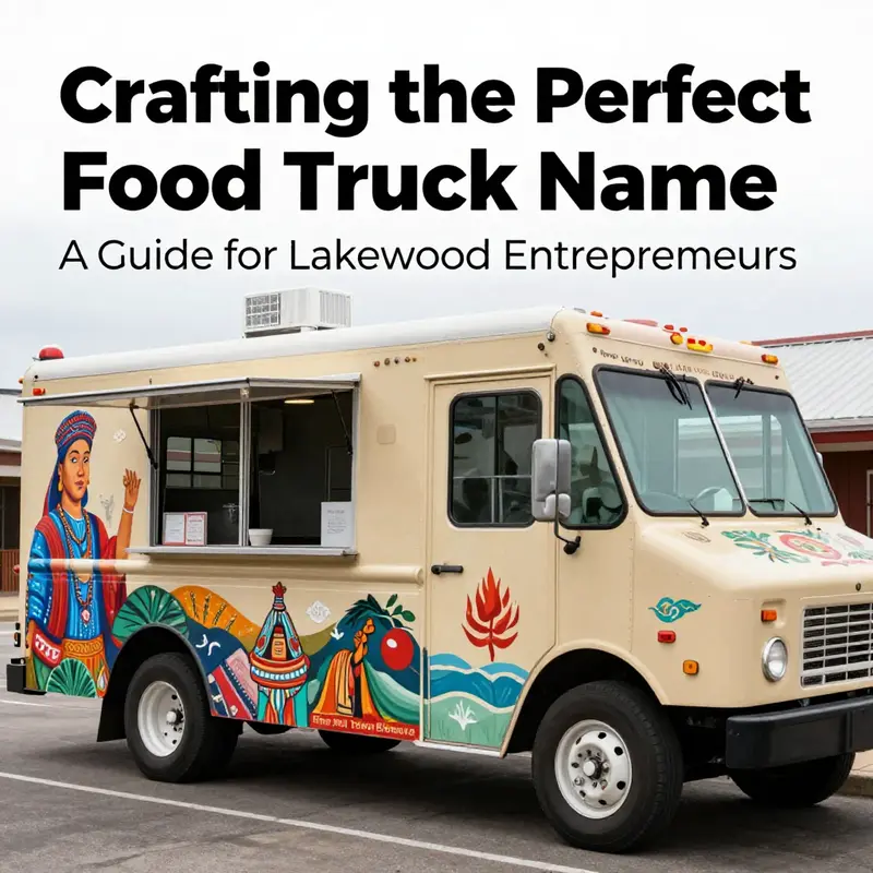 Diverse and creative food truck names reflecting culinary variety and unique branding.