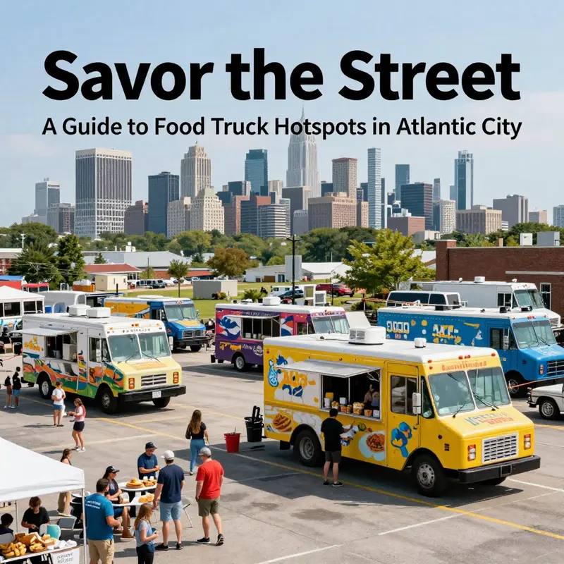Key regulations and permits for operating food trucks in Atlantic City.