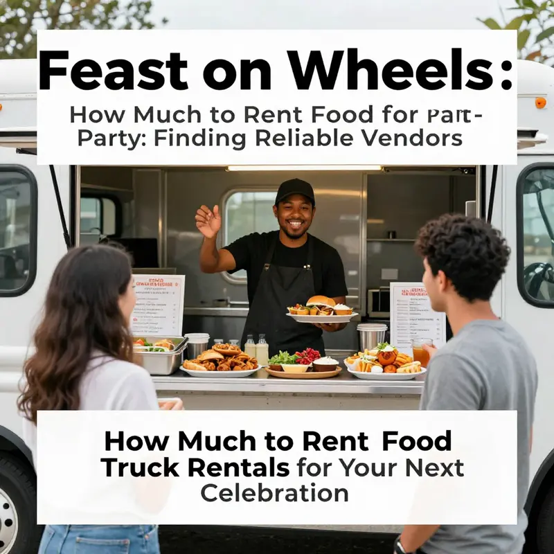 A basic mobile food cart offering snacks at a joyful party.