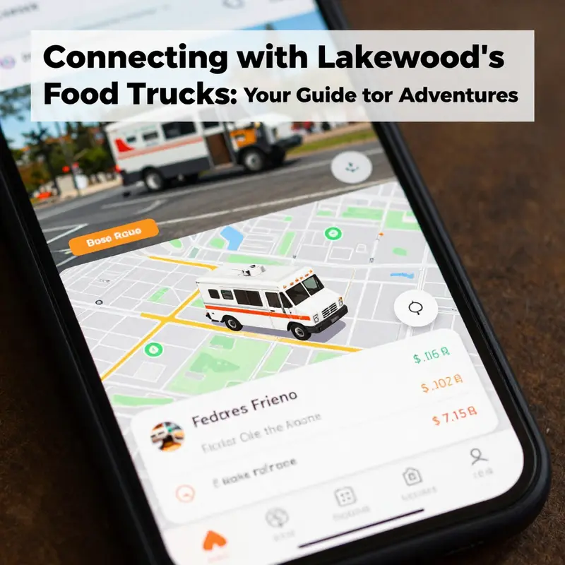 Explore how social media can connect you with Lakewood’s food trucks for real-time updates and interactions.