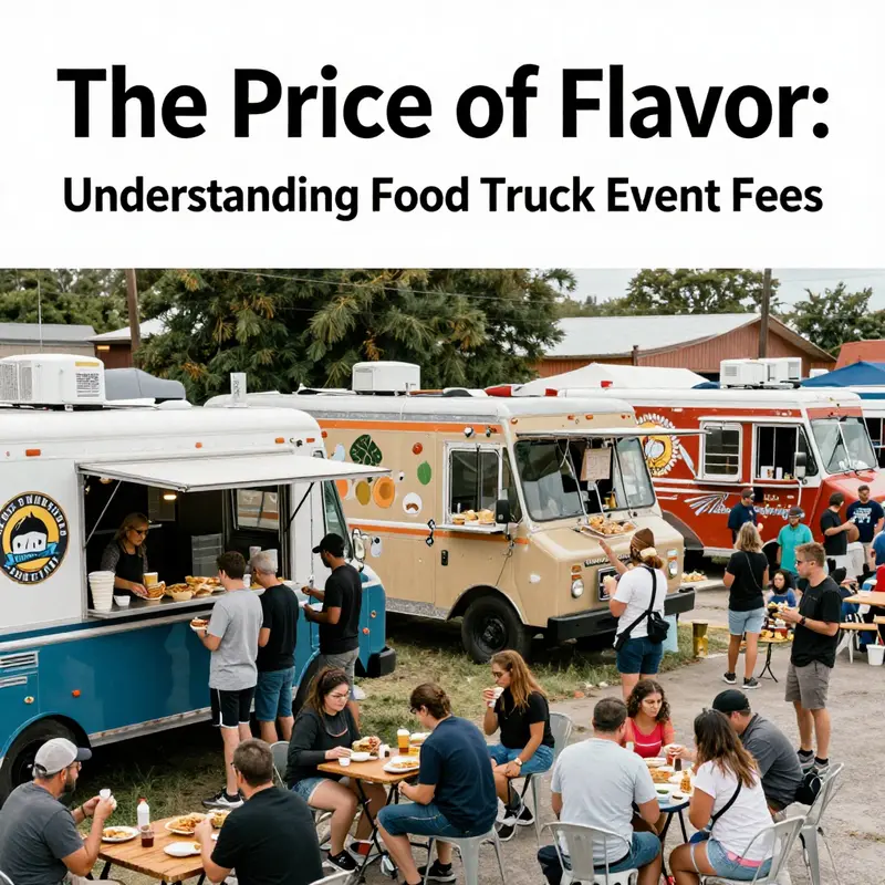 A bustling food truck event showcasing the dynamic interaction between vendors and customers.