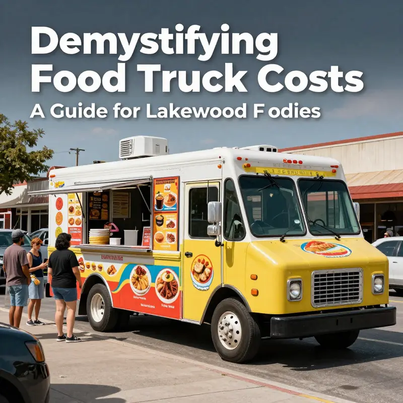 Exploring the initial investment needed for starting a food truck business in Lakewood.