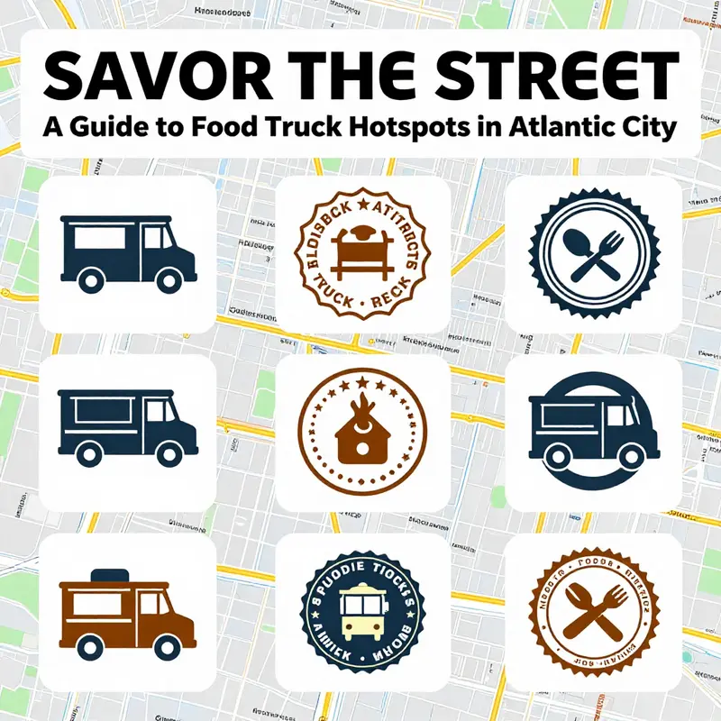 Key regulations and permits for operating food trucks in Atlantic City.
