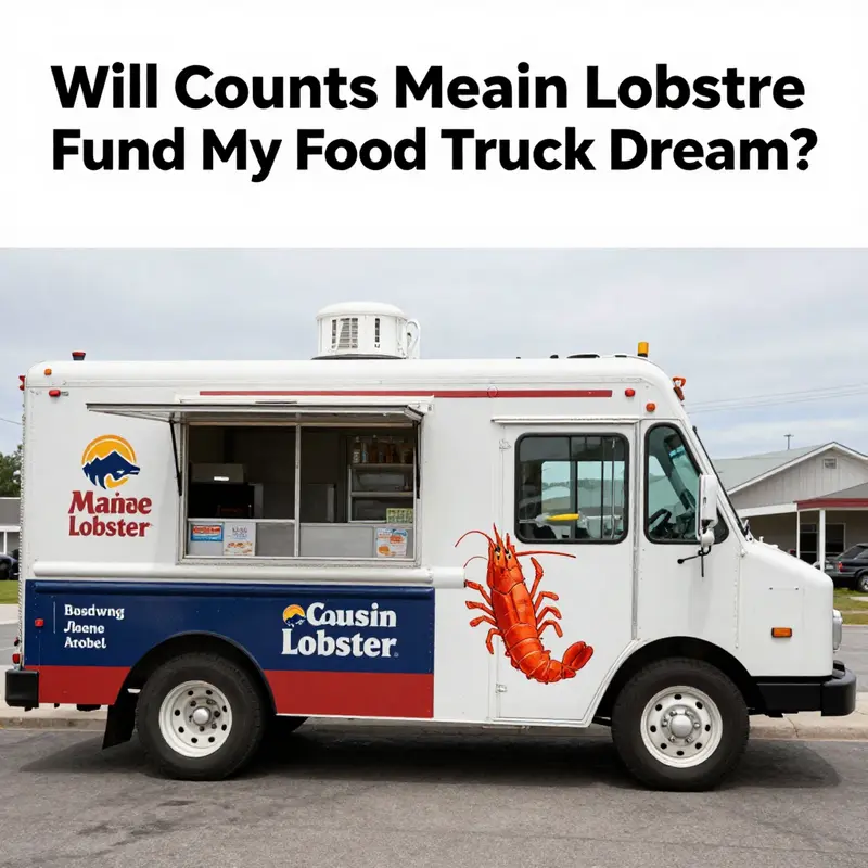 Cousins Maine Lobster truck, known for its delicious lobster, operates its own fleet without financing options for aspiring trucks.