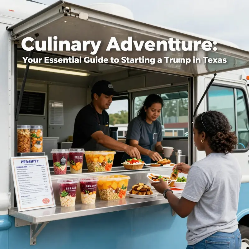 An entrepreneur navigates the business registration process, vital for launching a food truck.