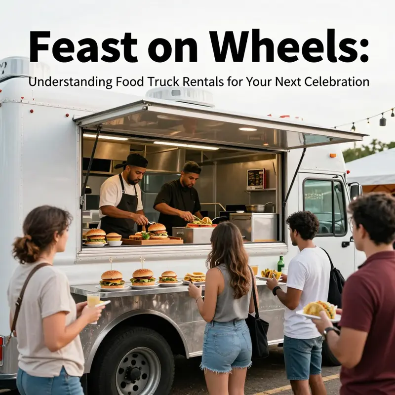 A basic mobile food cart offering snacks at a joyful party.