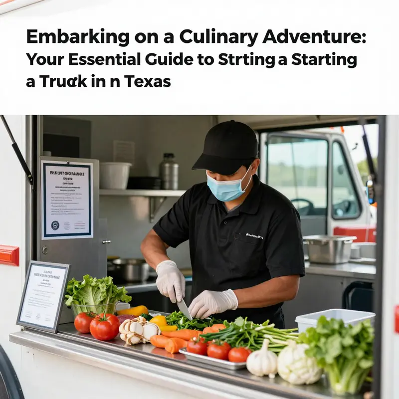 An entrepreneur navigates the business registration process, vital for launching a food truck.