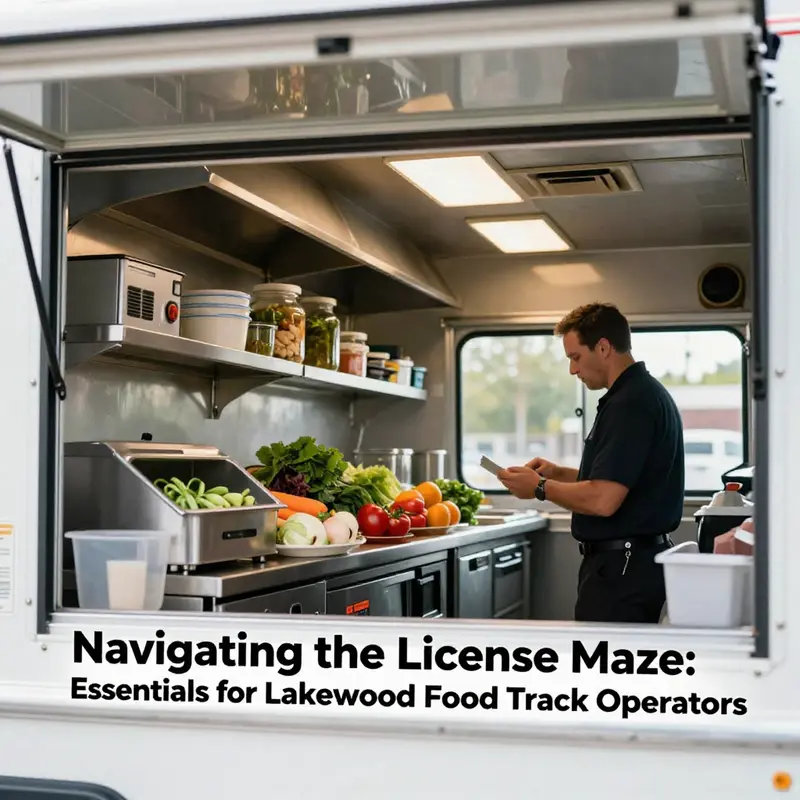 Business licenses pave the way for food trucks to operate legally in Lakewood.