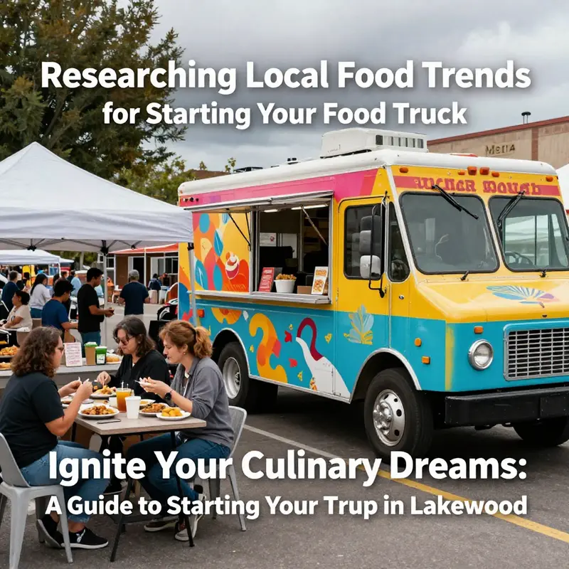 Explore local food trends by observing bustling outdoor markets in Lakewood.