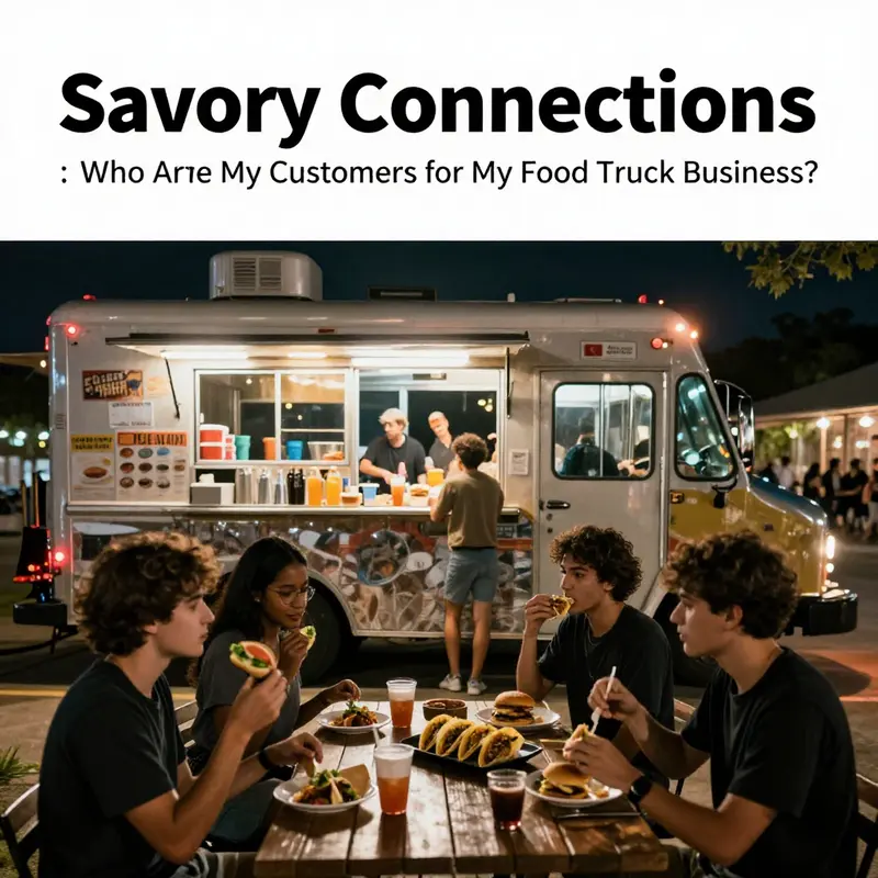 Health-conscious consumers enjoying fresh, nutritious offerings at a bustling food truck.