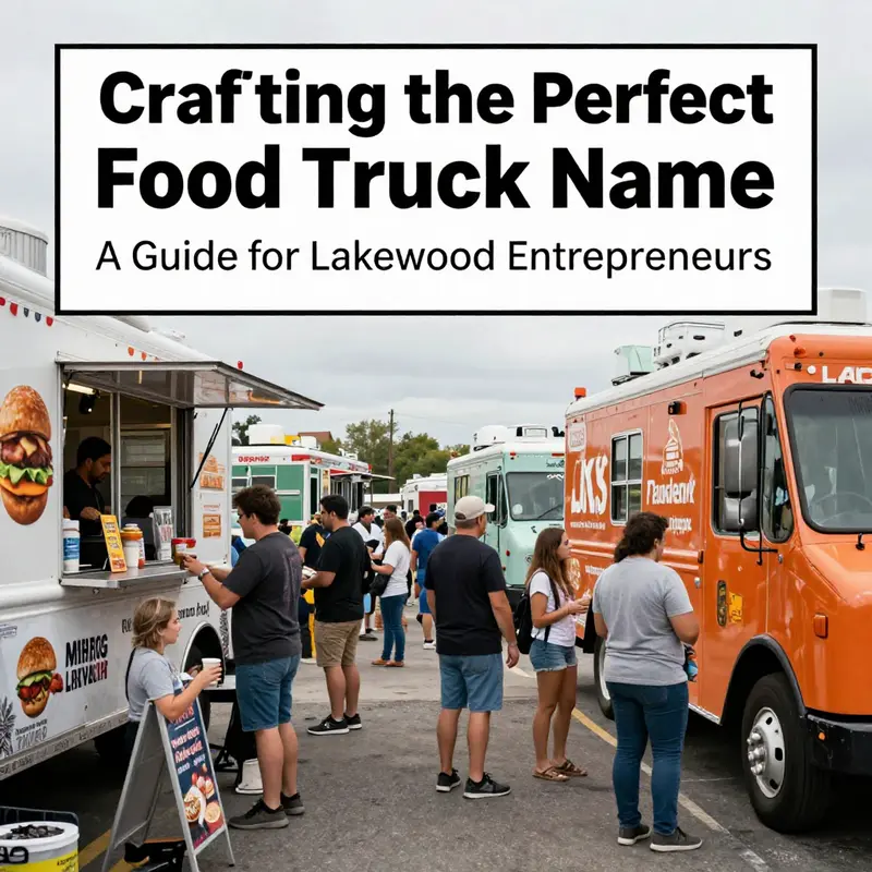 Diverse and creative food truck names reflecting culinary variety and unique branding.