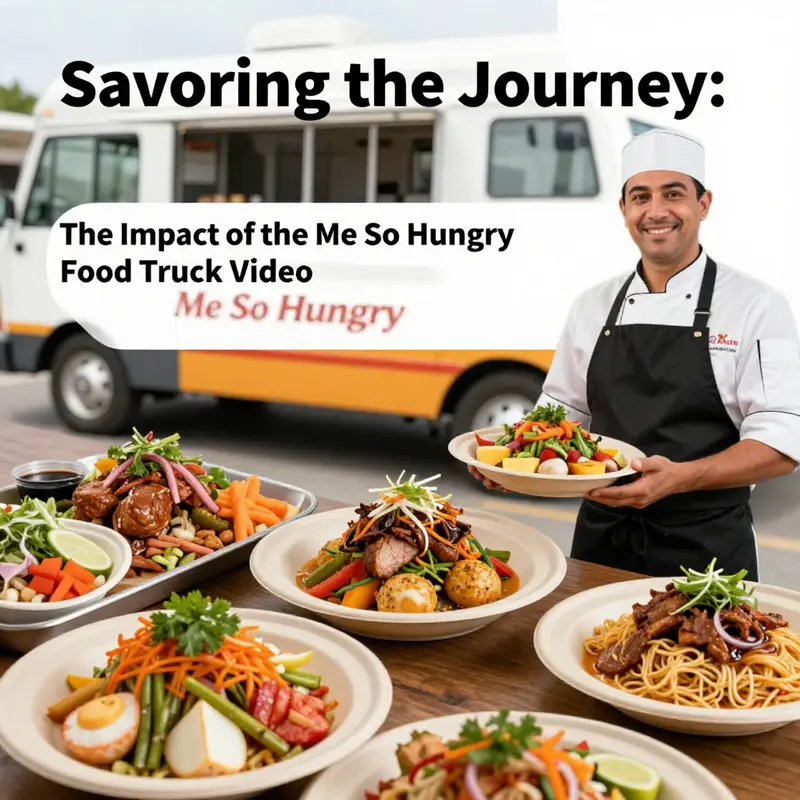 The lively atmosphere of the Me So Hungry Food Truck, showcasing its cultural significance in the heart of Lakewood.