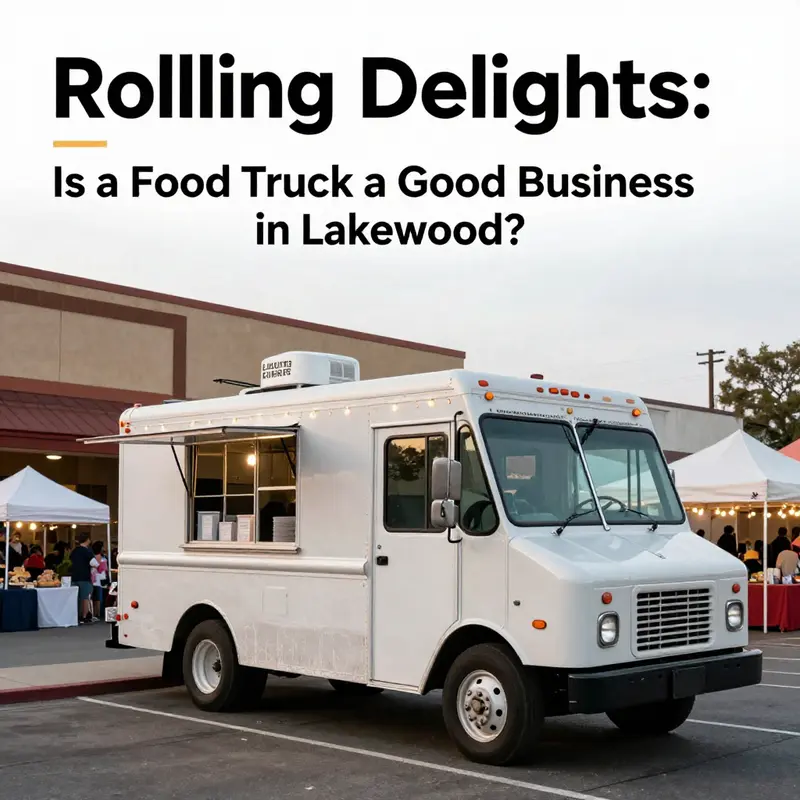 The bustling scene outside a food truck shows how cost-efficient food trucks attract diverse customers.