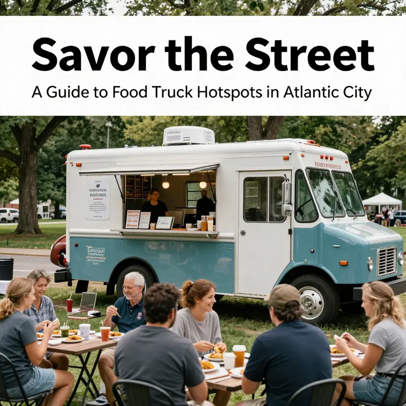 Key regulations and permits for operating food trucks in Atlantic City.