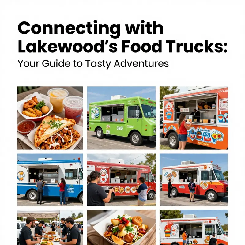 Explore how social media can connect you with Lakewood’s food trucks for real-time updates and interactions.