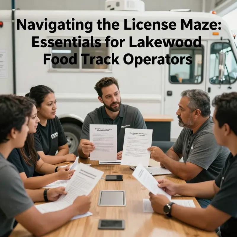 Business licenses pave the way for food trucks to operate legally in Lakewood.