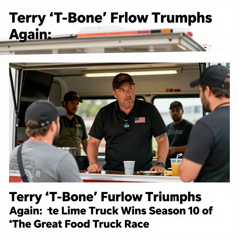 Terry ‘T-Bone’ Furlow celebrates with the trophy representing his victory in Season 10.