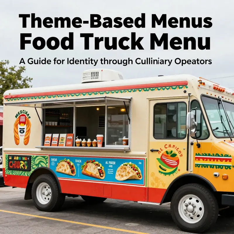 A themed food truck embracing the vibrant culture of Mexican street cuisine.