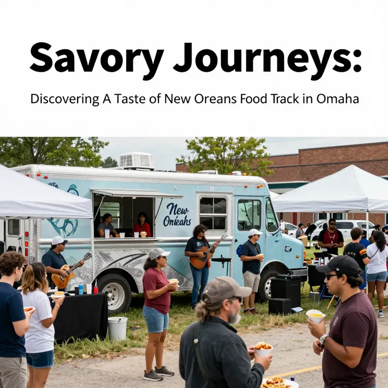 A Taste of New Orleans food truck showcasing an array of delectable dishes.