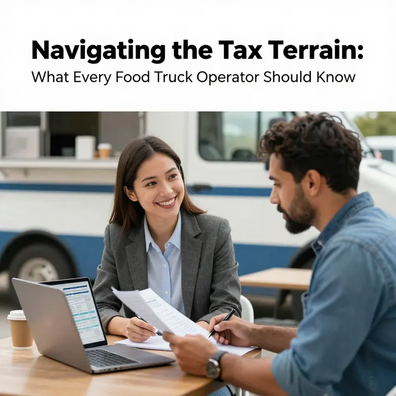 Understanding income tax responsibilities through practical advice for food truck operators.