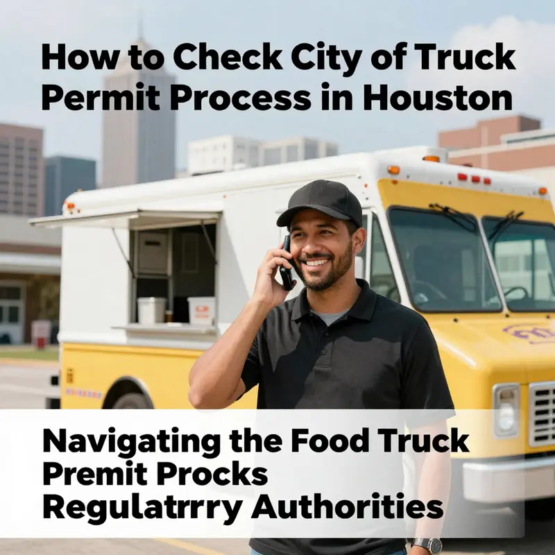 Navigating the online portal for Houston food truck permits is straightforward and user-friendly.