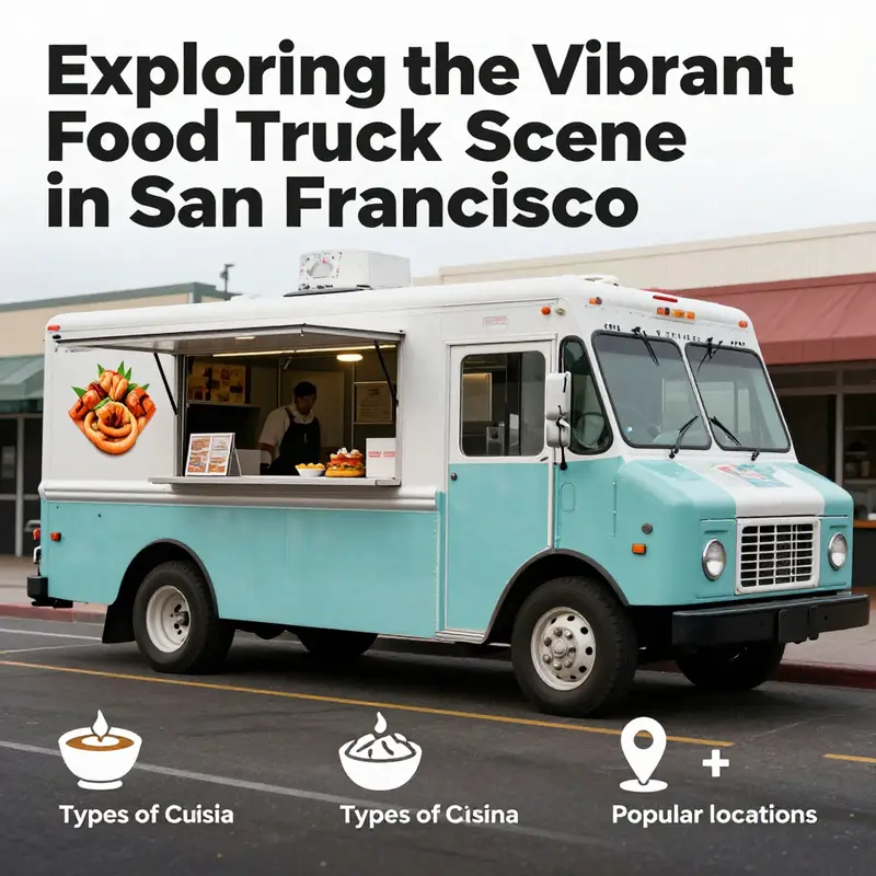 Food trucks bring flavor and variety to the streets of San Francisco.
