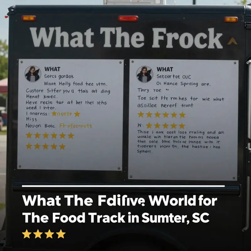 Customers enjoying flavorful meals from What The Food Truck, capturing the essence of culinary delight.