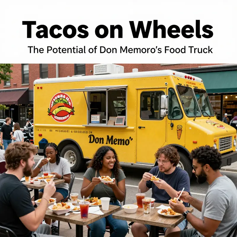 An enticing sample of Tacos Don Memo’s delicious offerings ready to be served at their food truck.