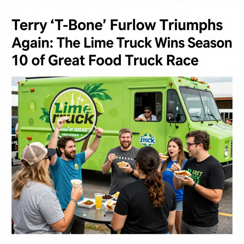 Terry ‘T-Bone’ Furlow celebrates with the trophy representing his victory in Season 10.