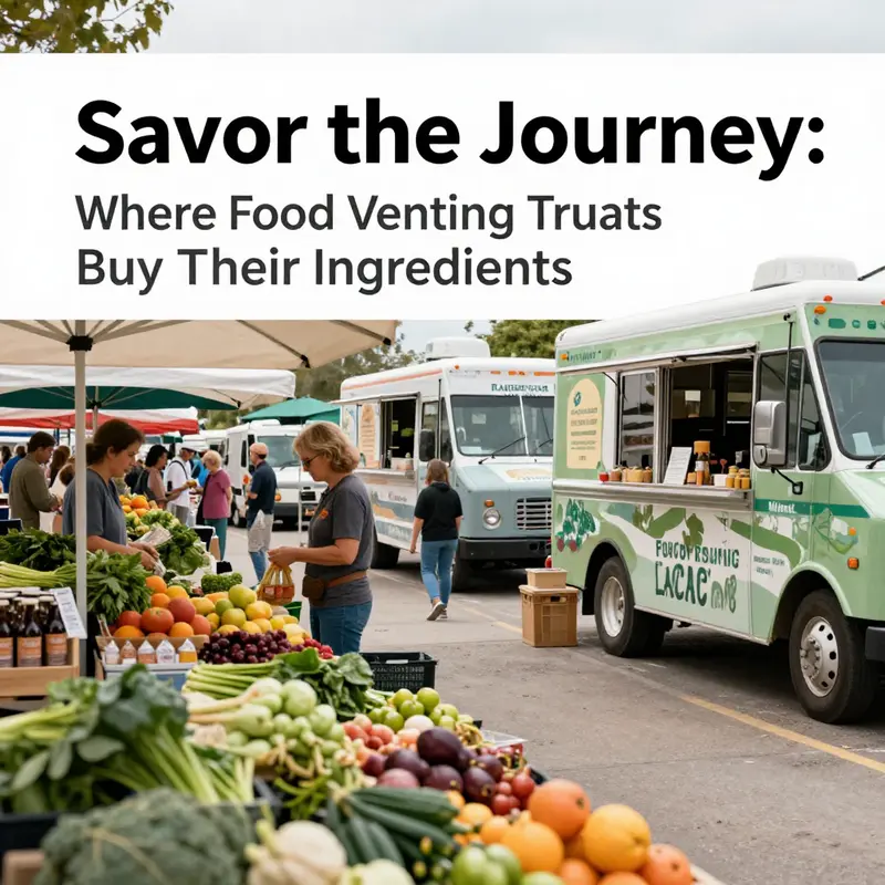 Food trucks at a local wholesale distributor, loading up on fresh ingredients daily.