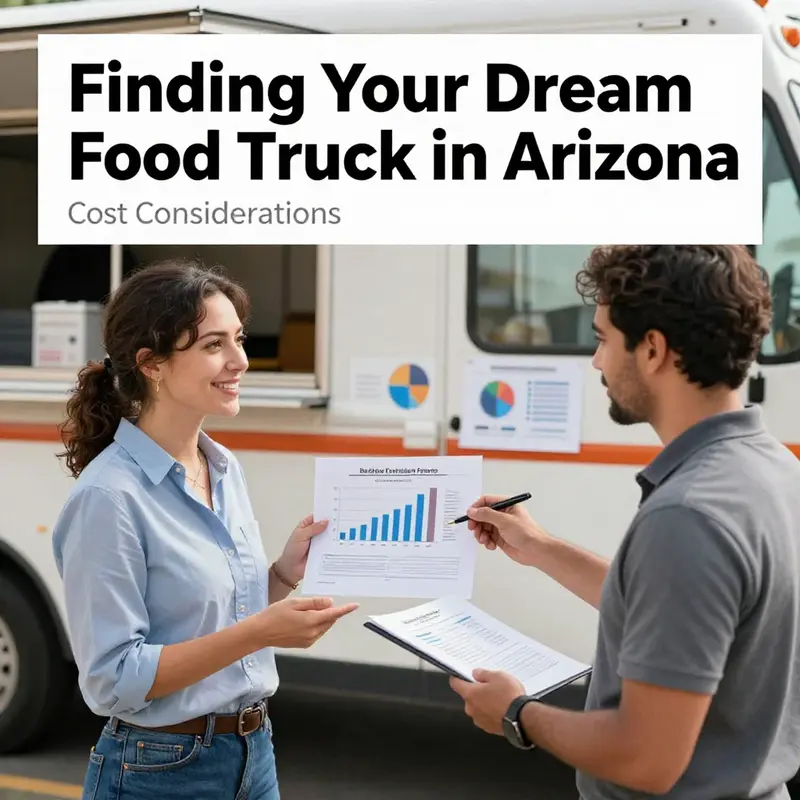 Explore diverse food trucks available on online marketplaces.