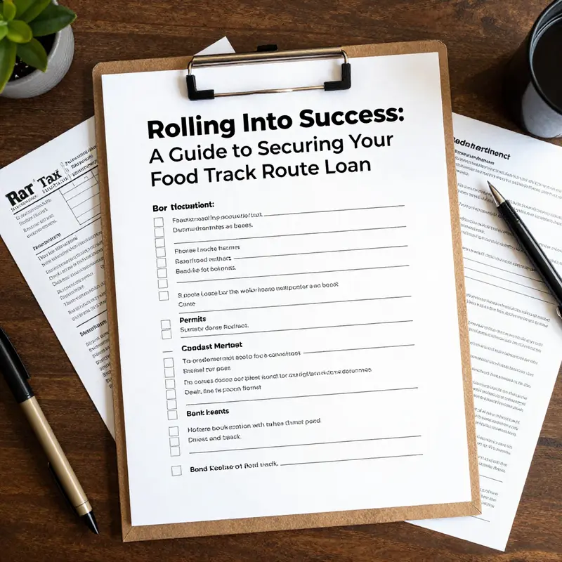 Food truck operators collaborate on their business plan to secure financing.