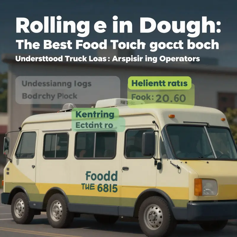 An engaging food truck scene showcasing the lively atmosphere of a thriving street food business.