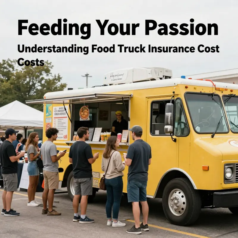 A vibrant food truck serving the community, emphasizing the importance of commercial auto insurance.
