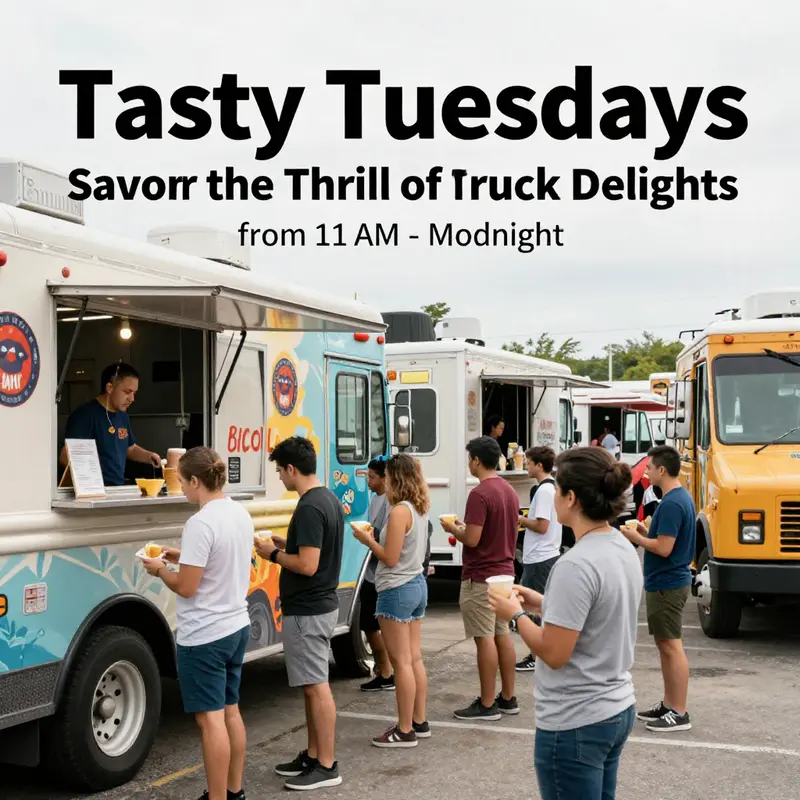 Excited crowds gather for delicious offerings as Food Truck Tuesdays kick off at NUS.