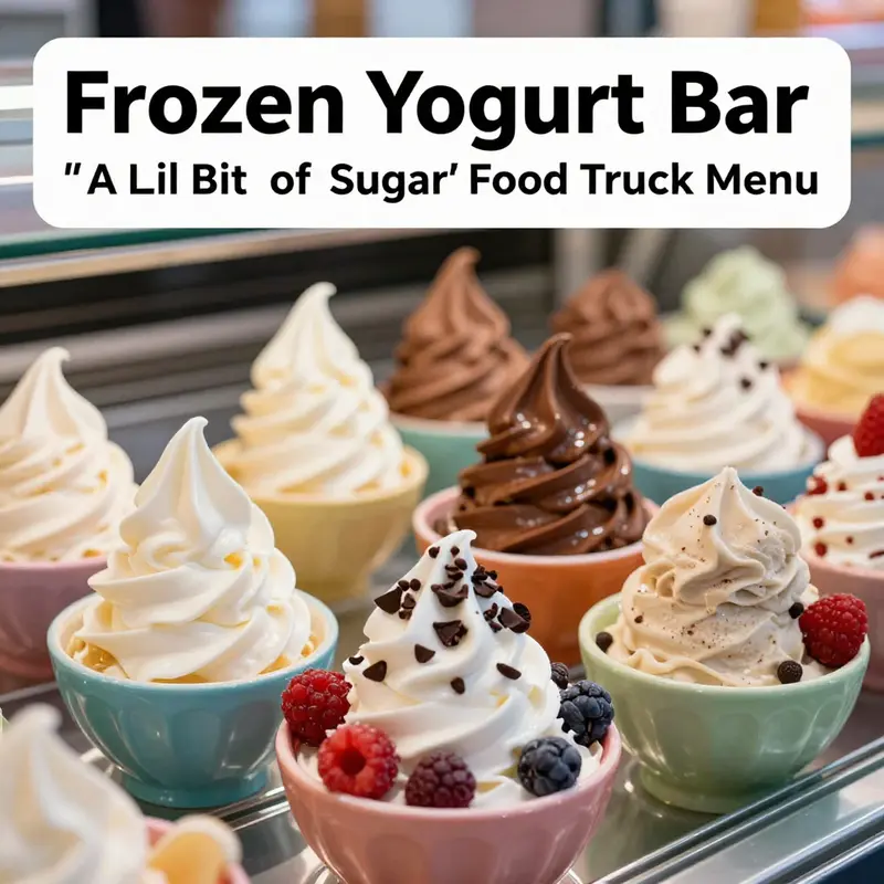 Brightly colored frozen yogurt bowls showcasing multiple flavors and fresh toppings.