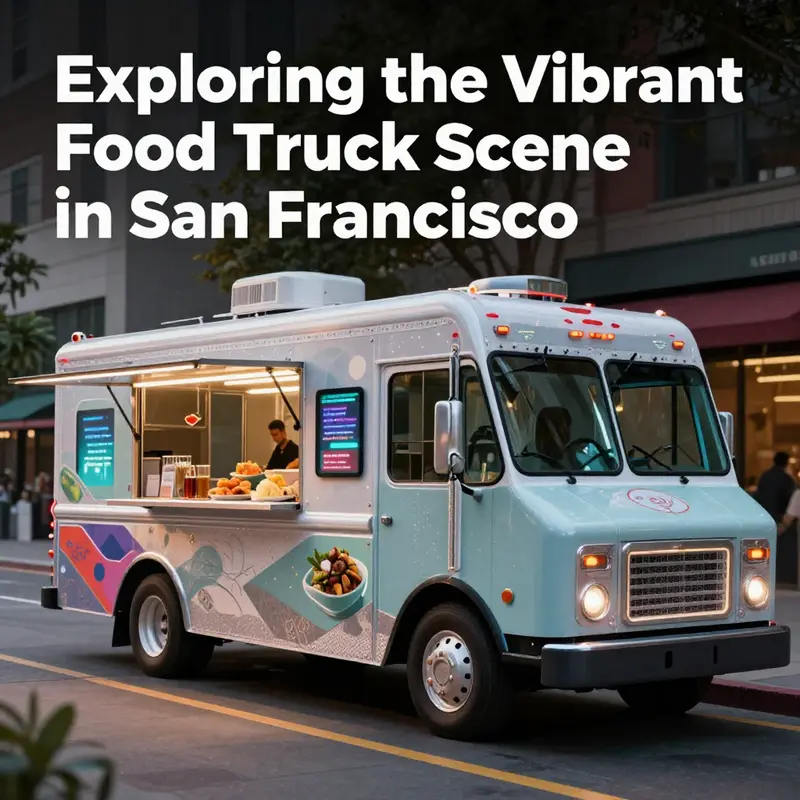 Food trucks bring flavor and variety to the streets of San Francisco.