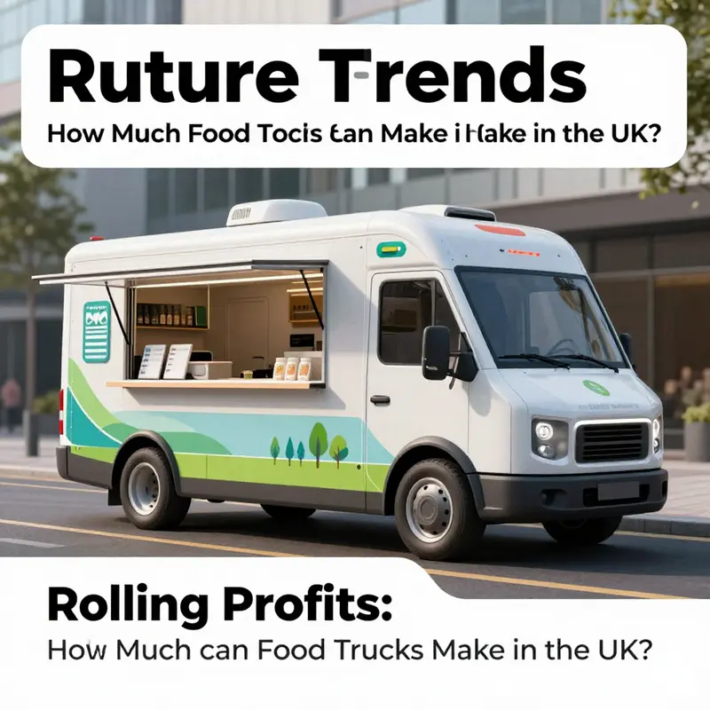 Typical earnings breakdown for food trucks across the UK.