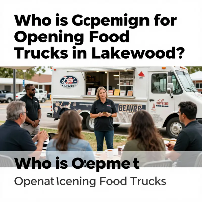 A lively scene showcasing the thrill of individual food truck operators in action.