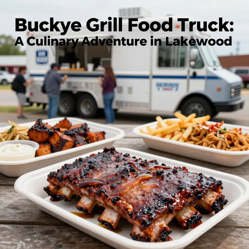 The lively food truck scene in Buckeye, Arizona, filled with local offerings and a community vibe.